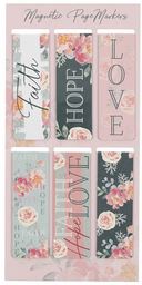 MAGNETIC BOOKMARKS SET OF 6 