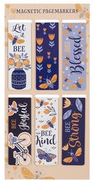 MAGNETIC BOOKMARKS SET OF 6 