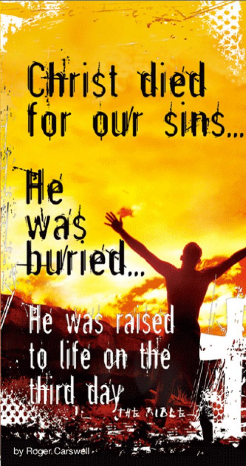 CHRIST DIED FOR OUR SINS TRACT PACK OF 25