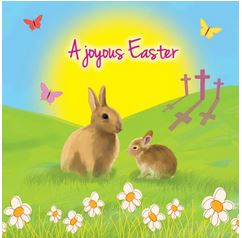 A JOYOUS EASTER GREETINGS CARD