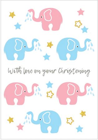 CHRISTENING CARD