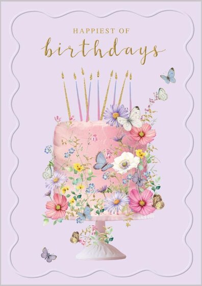 BIRTHDAY CAKE CARD