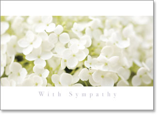 WITH SYMPATHY INSPIRE CARD
