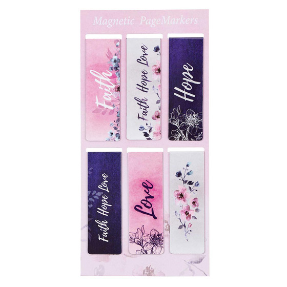 FAITH MAGNETIC BOOKMARK SET