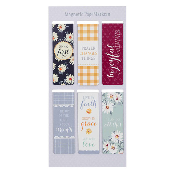 DAISY MAGNETIC BOOKMARK SET