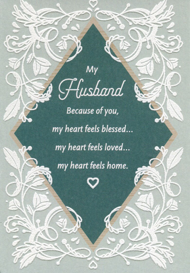 HUSBAND BIRTHDAY CARD