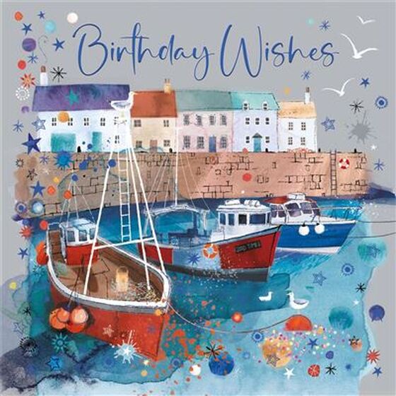 BOATS BIRTHDAY CARD