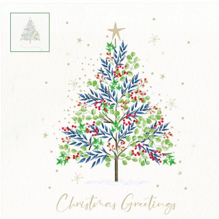 CHRISTMAS TREE CHRISTMAS CARDS