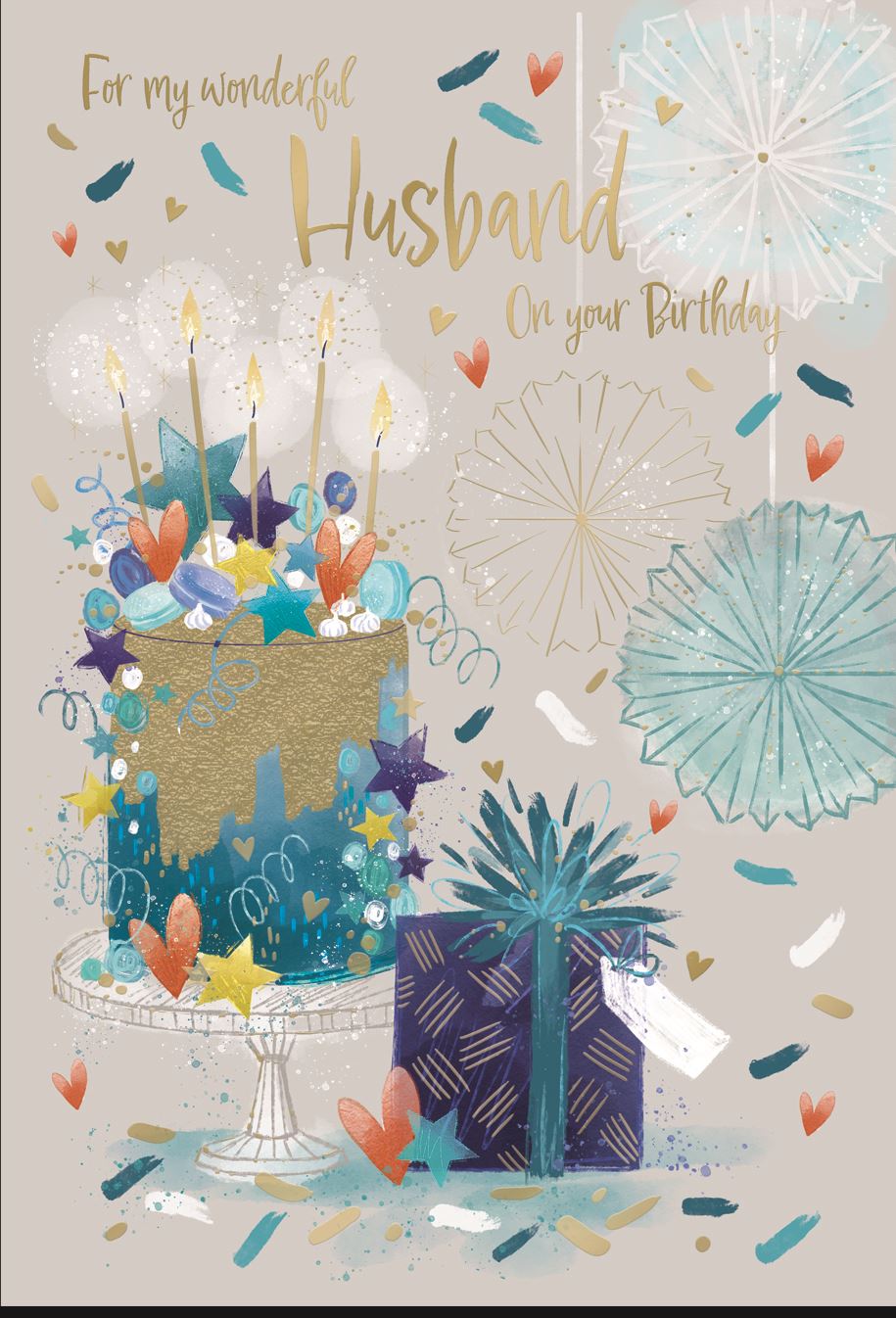HUSBAND BIRTHDAY CARD