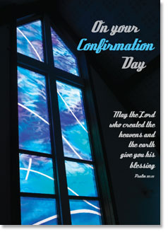 CONFIRMATION DAY CARD