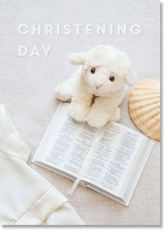 CHRISTENING DAY CARD