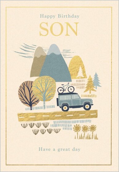 SON BIRTHDAY CARD