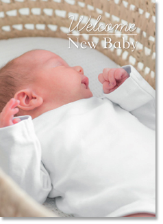 NEW BABY GREETINGS CARD