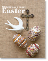 EASTER GREETINGS CARD PETITE