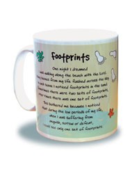 FOOTPRINTS MUG