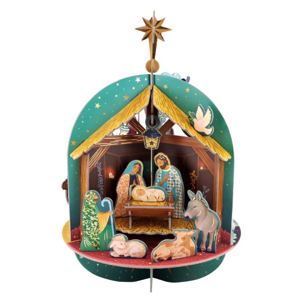 NATIVITY POP AND BUILD 3D ADVENT CALENDAR