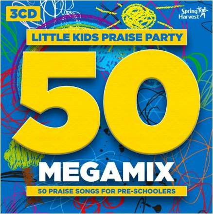 LITTLE KID'S PRAISE PARTY 50 MEGAMIX CD