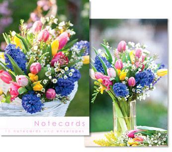 NOTECARDS VASE OF FLOWERS