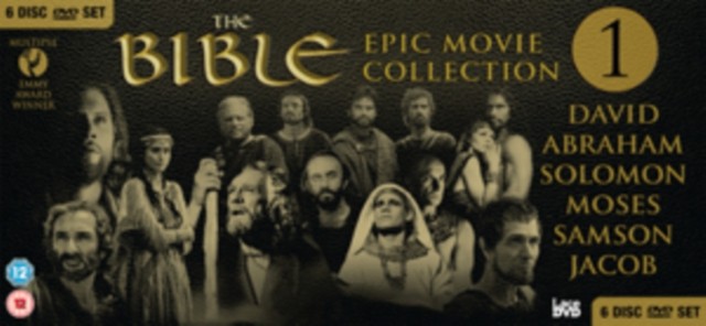 THE BIBLE EPIC MOVIE COLLECTION DVD SET 1