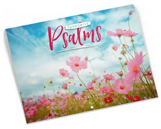 FAVOURITE PSALMS WALL CALENDAR 2026
