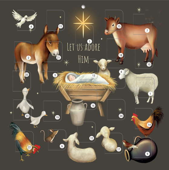 ANIMALS ADVENT CALENDAR