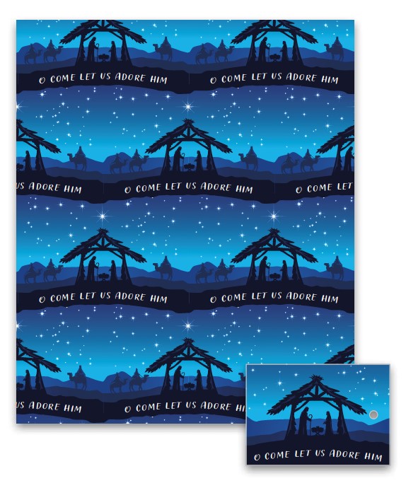 ADORE HIM GIFT WRAP PACK