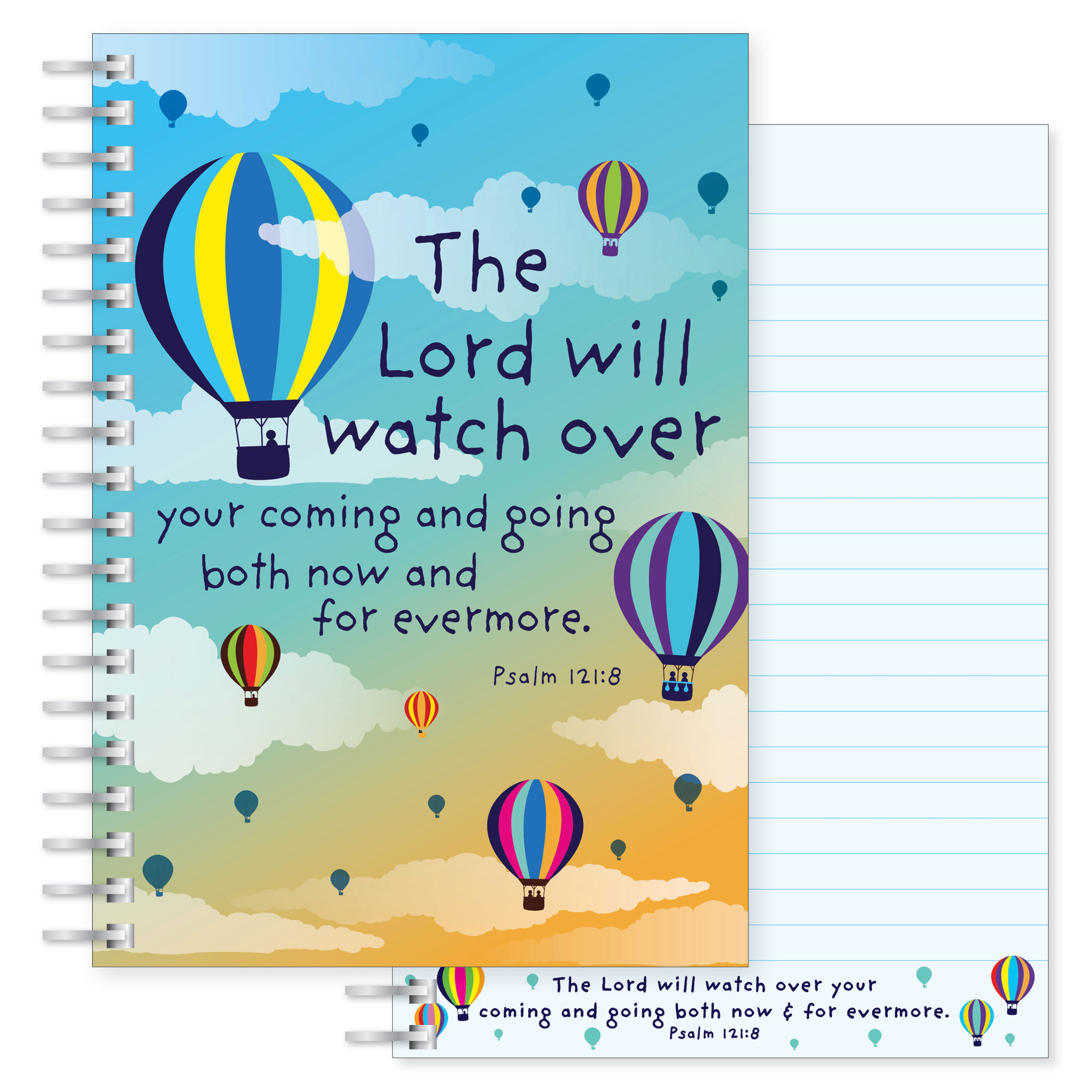 THE LORD WILL WATCH A5 NOTEBOOK