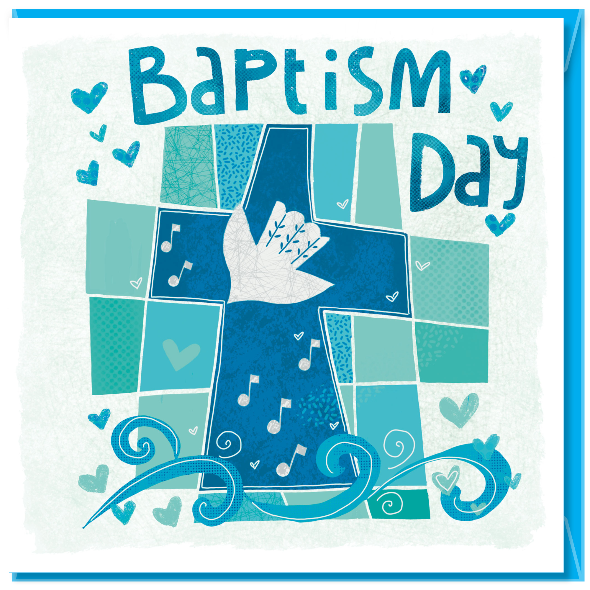 BAPTISM DAY GREETINGS CARD