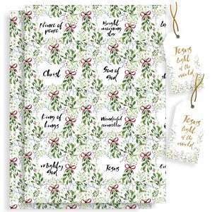 NAMES OF GOD CHRISTMAS GIFT WRAP