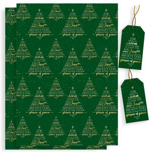 UNTO US CHRISTMAS GIFT WRAP