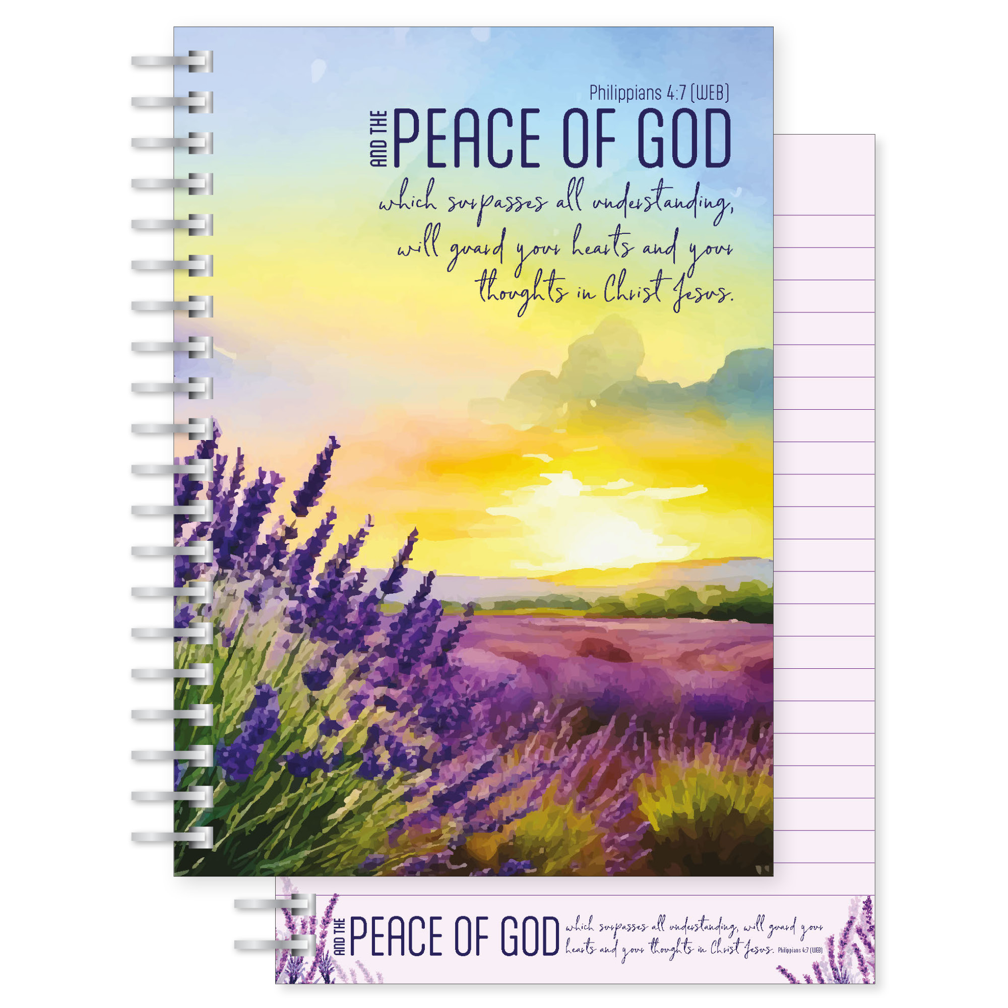 PEACE OF GOD A5 NOTEBOOK