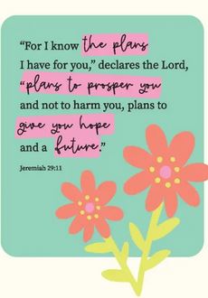 FOR I KNOW THE PLANS A5 NOTEBOOK