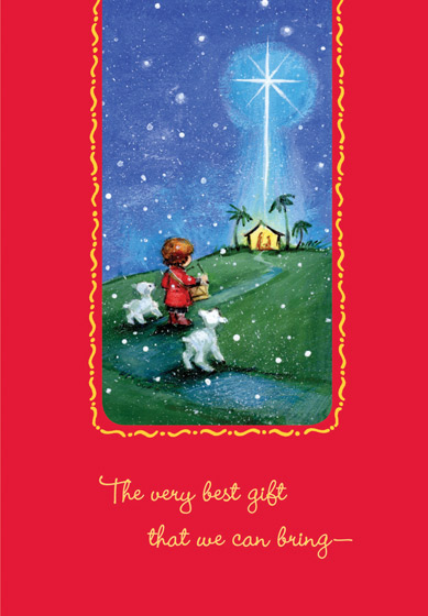 THE VERY BEST GIFT CHRISTMAS CARDS BOX OF 18