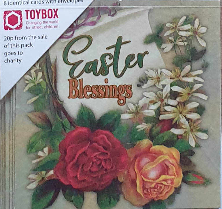 TOYBOX EASTER BLESSINGS LUKE 24:5-6 PACK OF 8