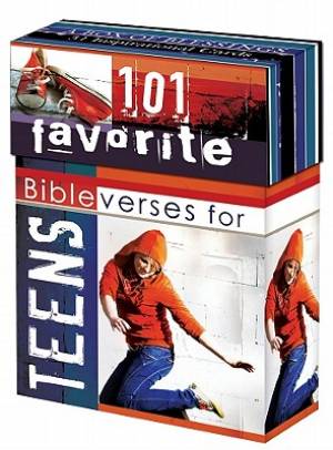 101 FAVOURITE BIBLE VERSES TEENS CARDS