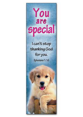 10 YOU ARE SPECIAL DOG BOOKMARKS