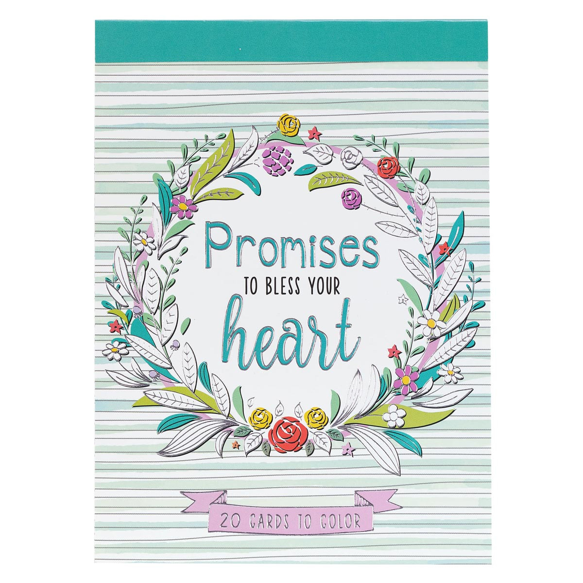 PROMISES THAT BLESS YOUR HEART COLOURING POSTCARDS