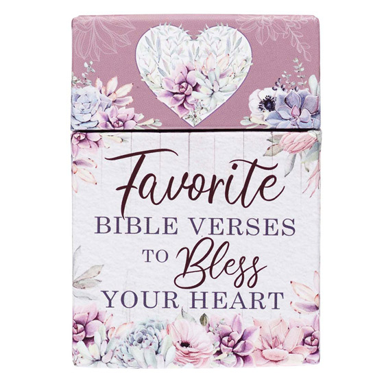 FAVOURITE BIBLE VERSES TO BLESS CARDS FAVOURITE BIBLE VERSES TO BLESS CARDS
