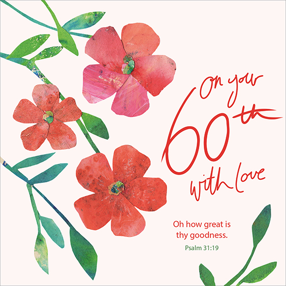 60 BIRTHDAY CARD