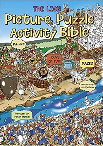 THE LION PICTURE PUZZLE ACTIVITY BIBLE