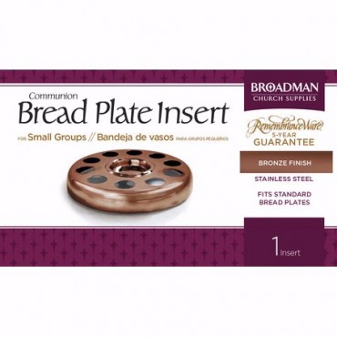 BREAD PLATE INSERT BRONZE