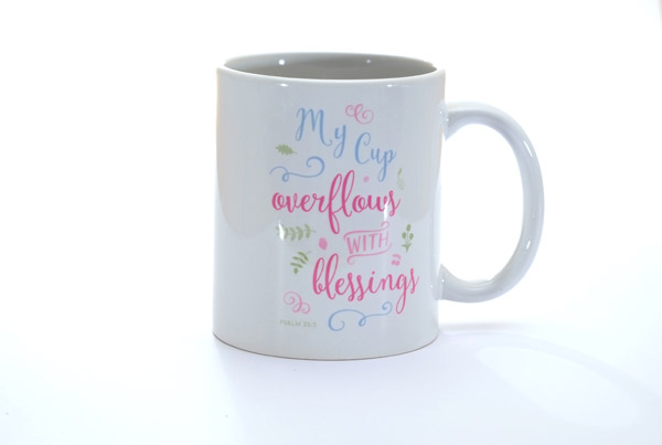 MY CUP OVERFLOWS MUG