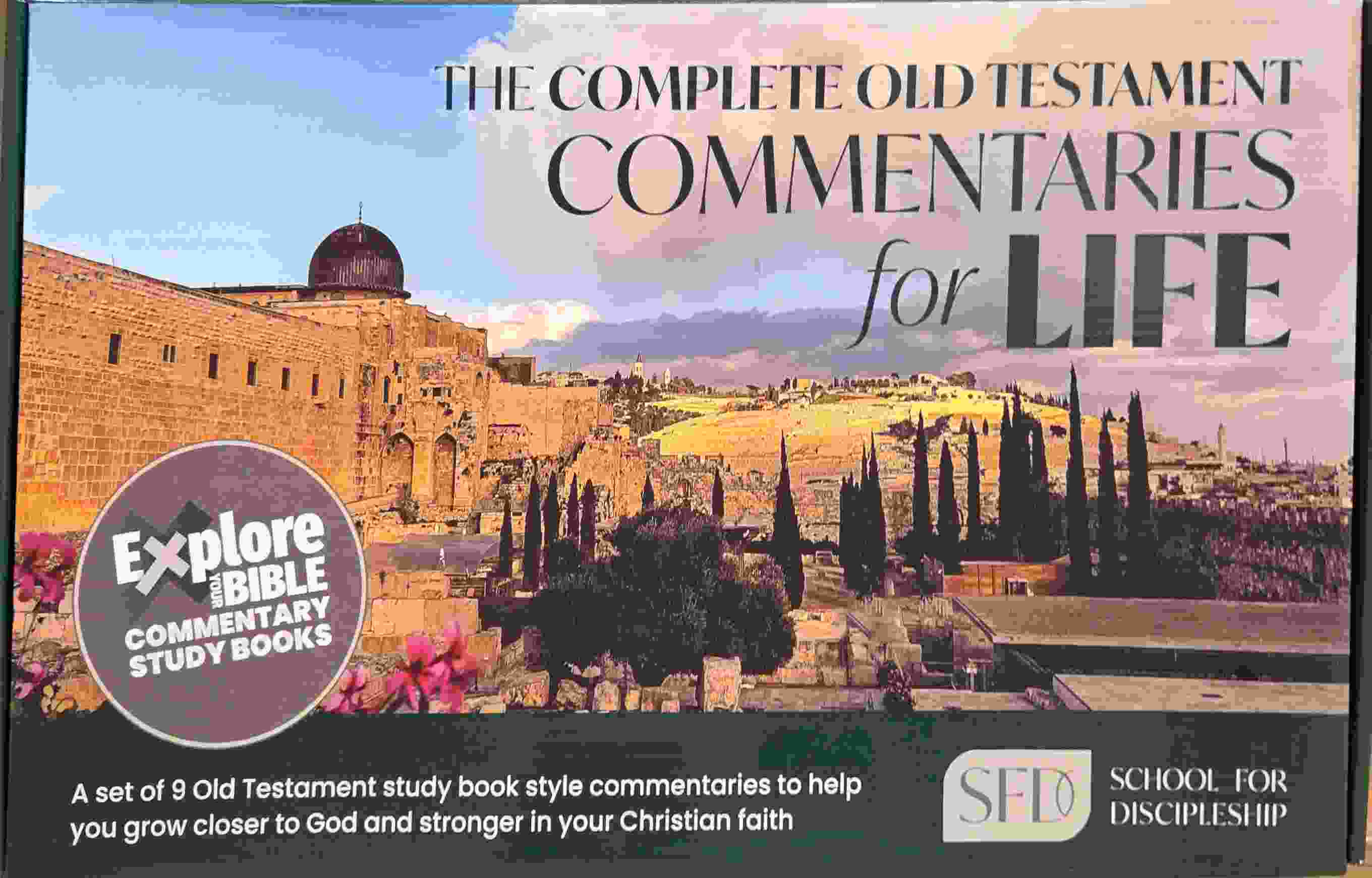 BIBLE COMMENTARY OLD TESTAMENT BOX SET