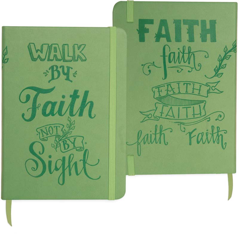 WALK BY FAITH ARTISAN NOTEBOOK