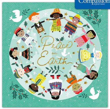 COMPASSION CHRISTMAS CARDS CHILDREN 