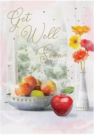 GET WELL SOON GREETINGS CARD