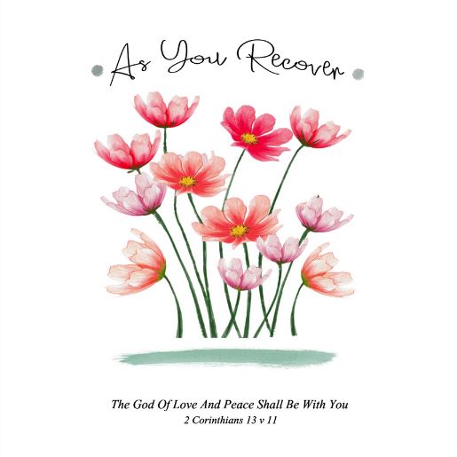 AS YOU RECOVER GREETING CARD