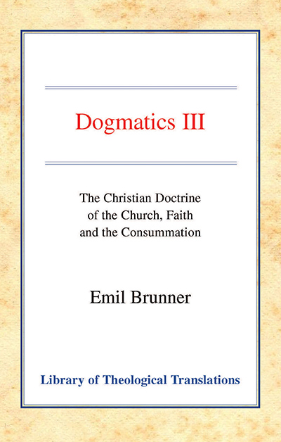 DOGMATICS VOLUME 3