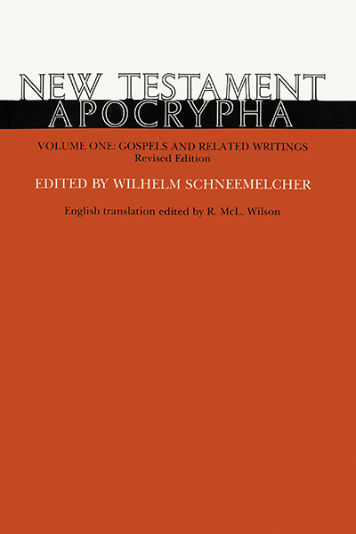 NEW TESTAMENT APOCRYPHA VOLUME 1