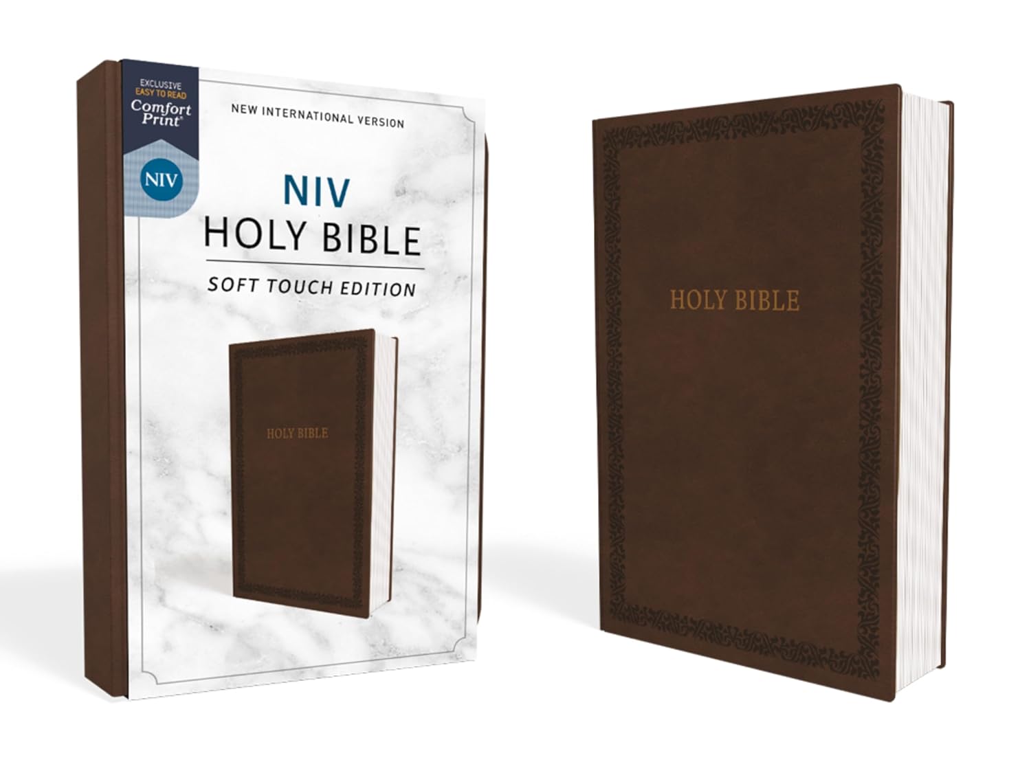 NIV BIBLE SOFT TOUCH BROWN